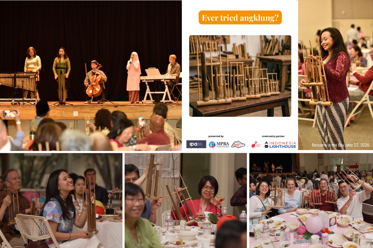 Angklung Interactive at Bersama in the Bay